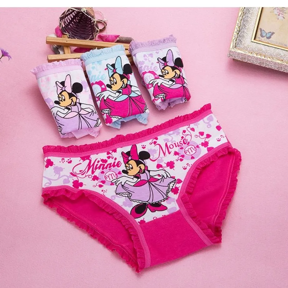 Set dívčích kalhotek Minnie - 4ks