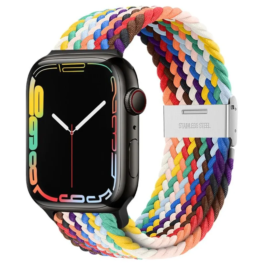 Náhradní pletený řemínek pro Apple Watch hodinky