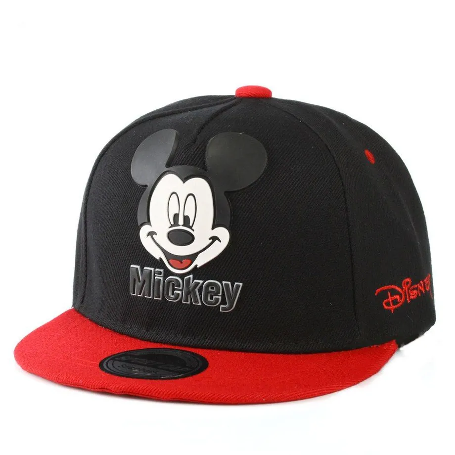 Dětská stylová kšiltovka s nášivkou Mickey Mouse - různé barvy