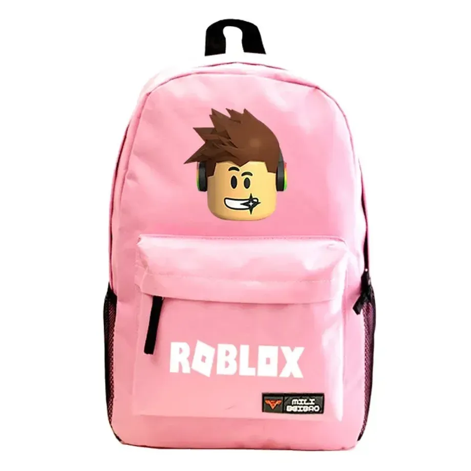 Dětský barevný školní batoh v různých provedeních s motivy hry Roblox