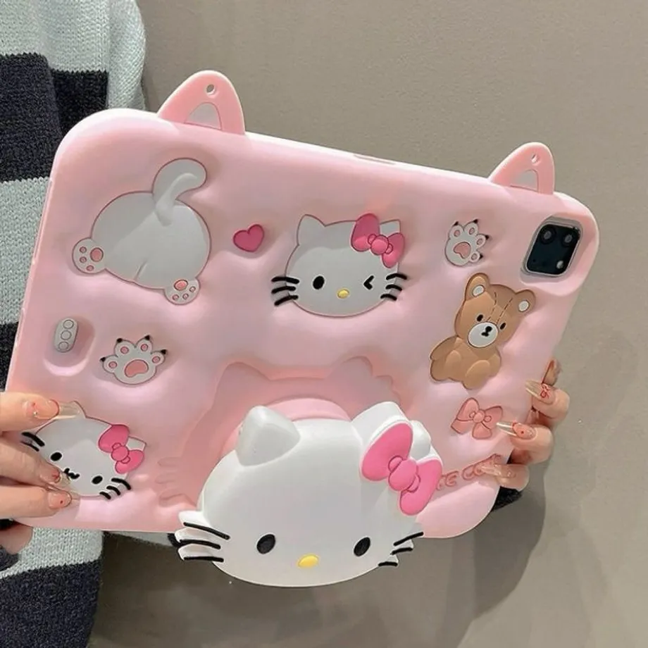 Růžové Pouzdro Na Tablet Sanrio Hello Kitty