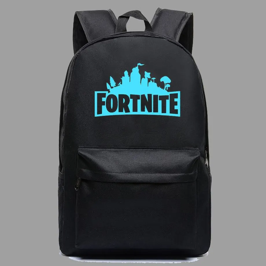 Světelný školní batoh s cool potiskem Fortnite