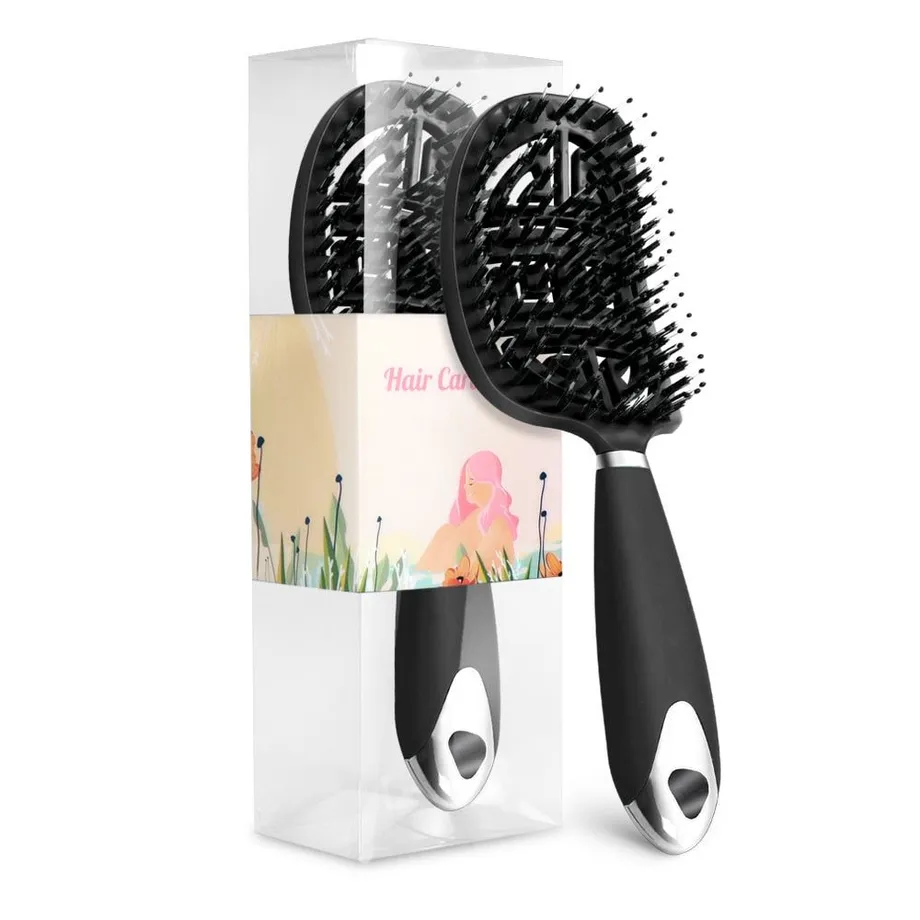 Profesionální kartáč na vlasy Pop Brush Brosse Detangling Hair Brush