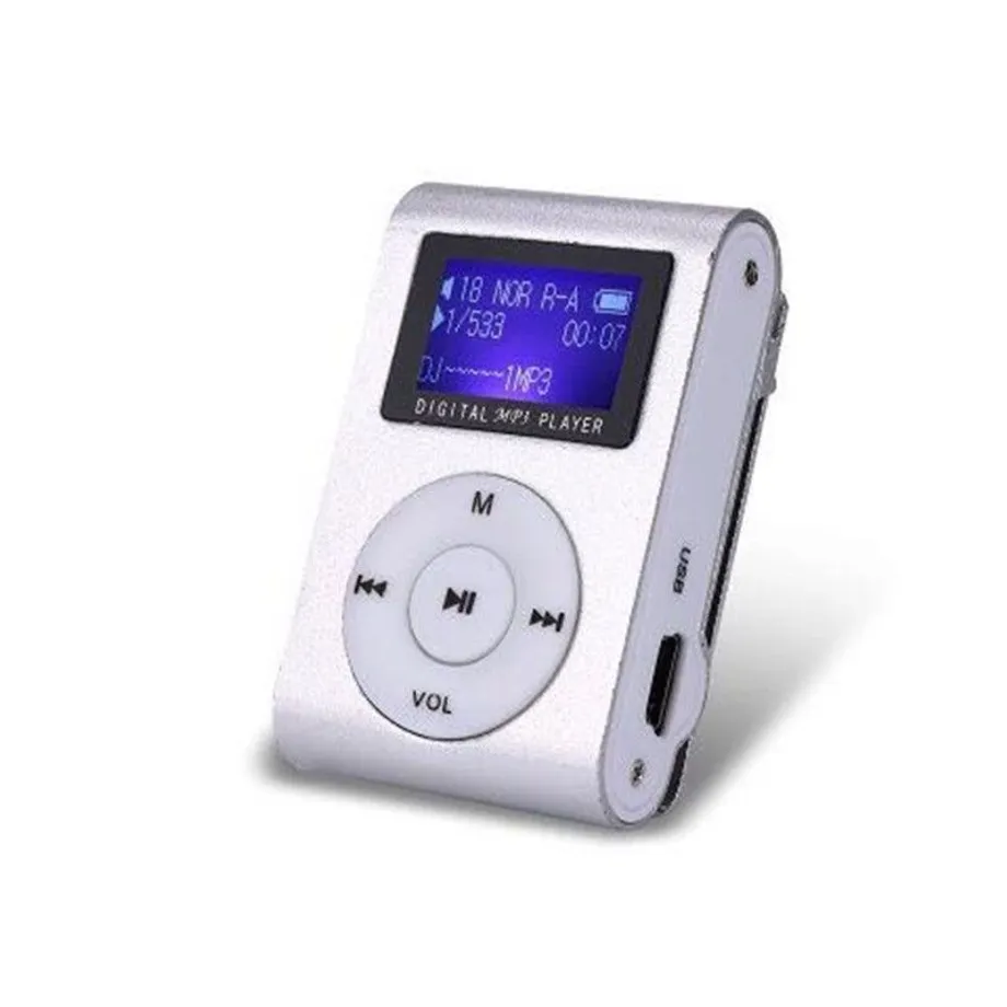 MP3 přehrávač s LCD displejem - 5 barev