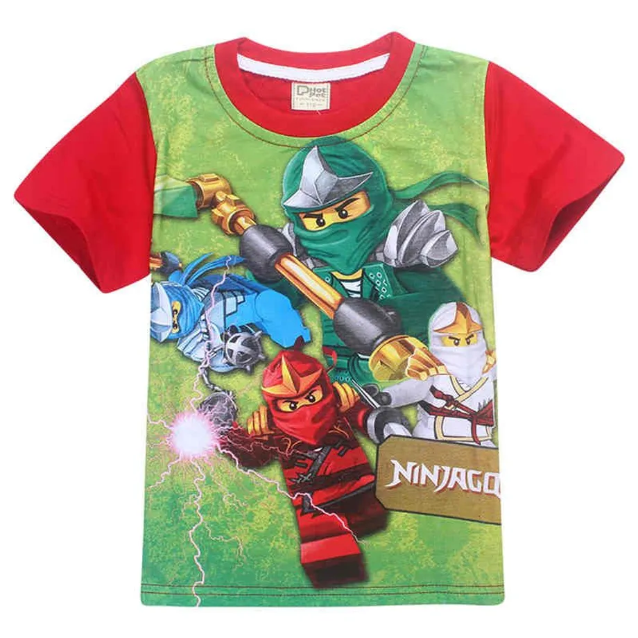 Letní zábavné chlapecké tričko Ninjago