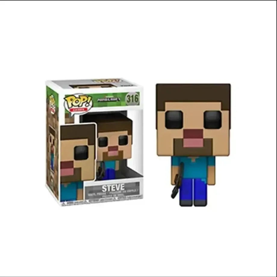 Dětská plastová figurka v provedení postav z oblíbené hry Minecraft - Funko POP