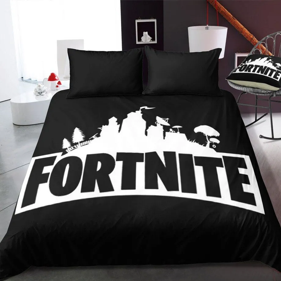 Stylové povlečení s trendy potiskem motivů Fortnite