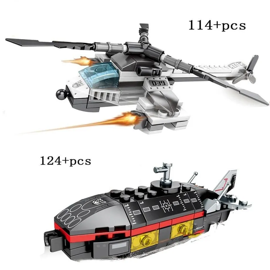 6v1 Mecha Bot Fleet Transformers (733ks)