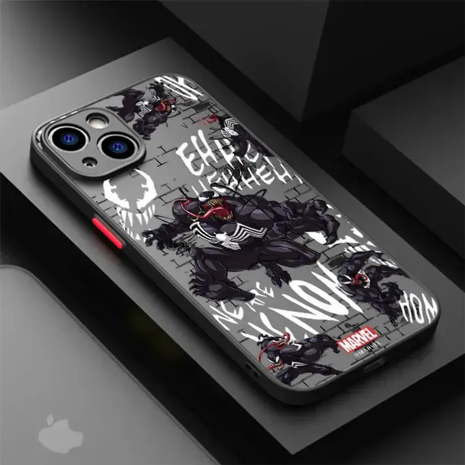 Silikonový kryt s obrázky oblíbeného hrdiny Spider-man na telefony iPhone