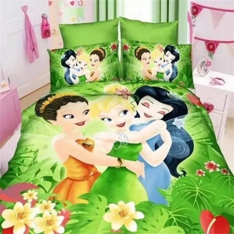 Ložní prádlo Disney princess-6 full4pcswith-sheet