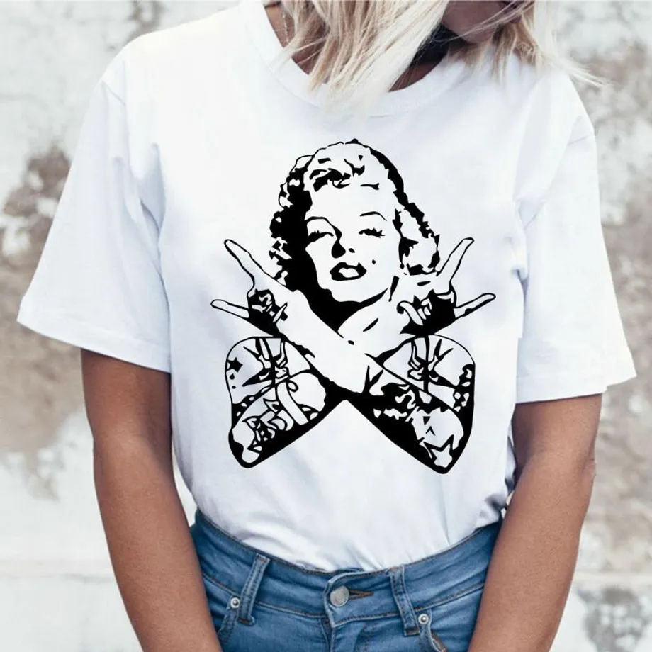 Dámské pohledné tričko Marilyn Monroe