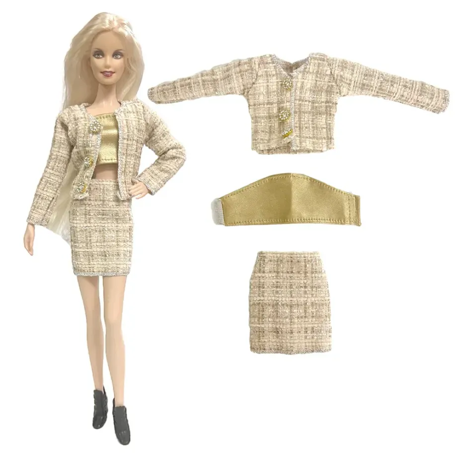 Módní a trendy set oblečení pro panenku typu Barbie