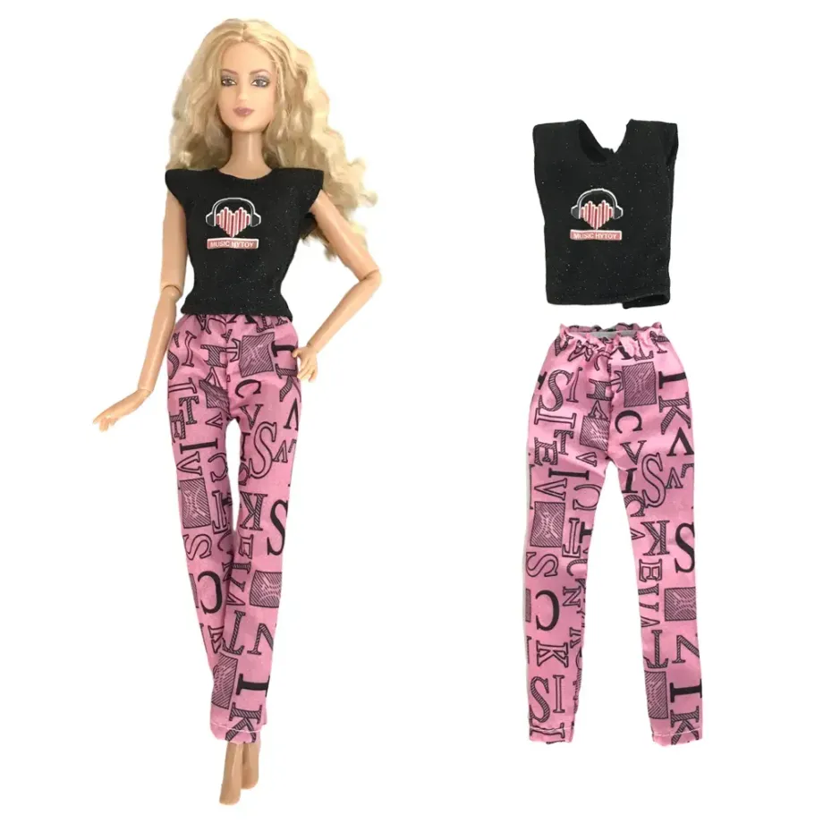 Módní a trendy set oblečení pro panenku typu Barbie