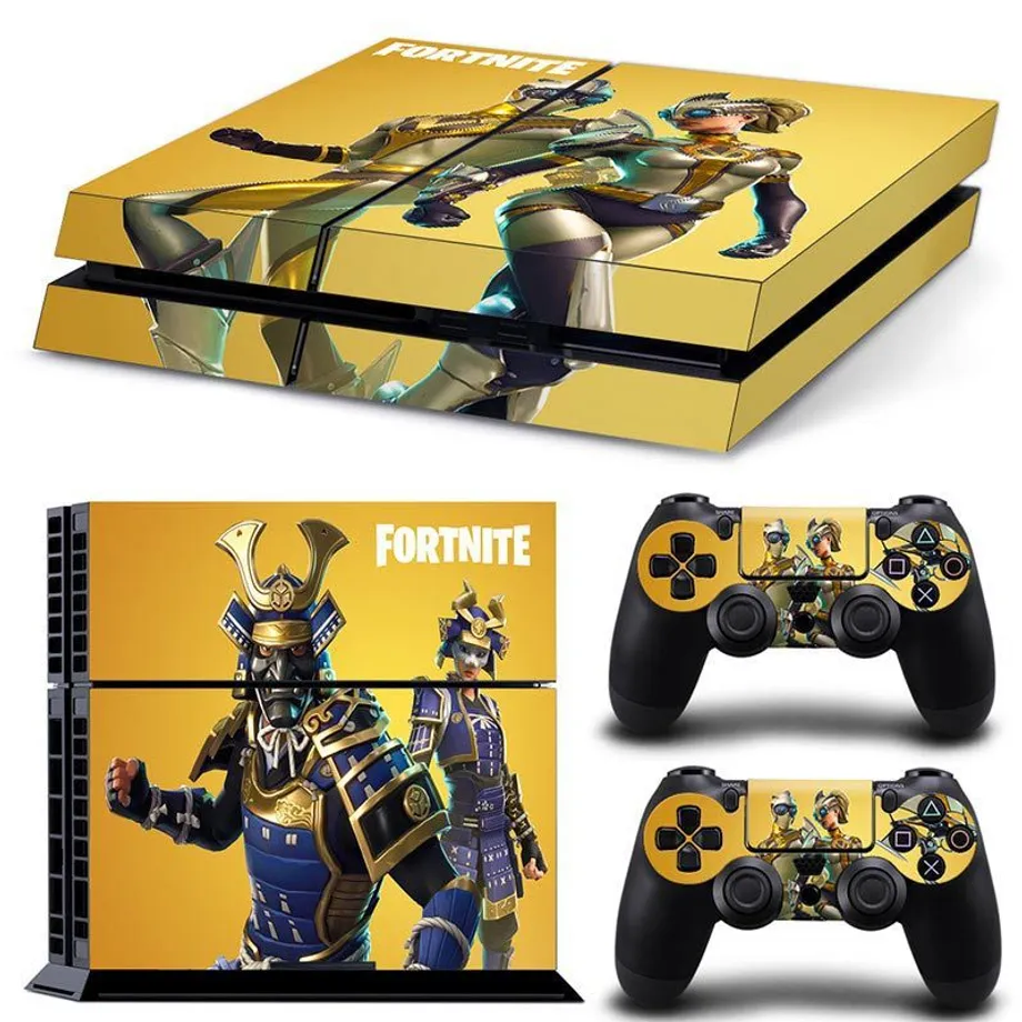 Ochranný samolepicí kryt na herní ovladače s potiskem Fortnite TN-PS4-8768