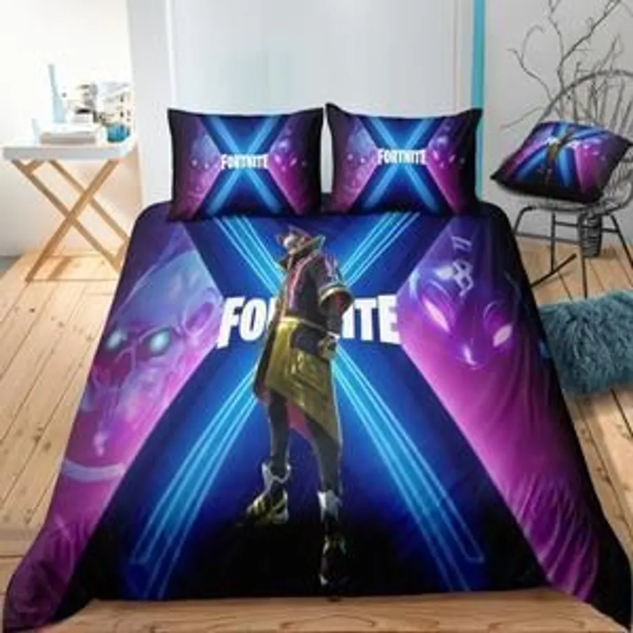 Stylové povlečení s trendy potiskem motivů Fortnite