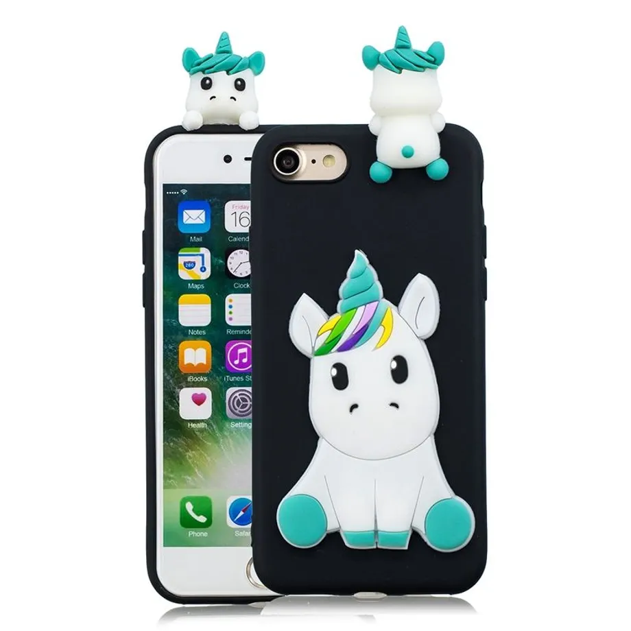 Roztomilý kryt na iPhone Unicorn