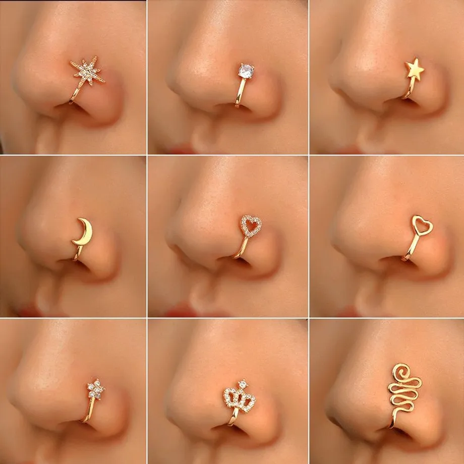 Piercing do nosu -klip