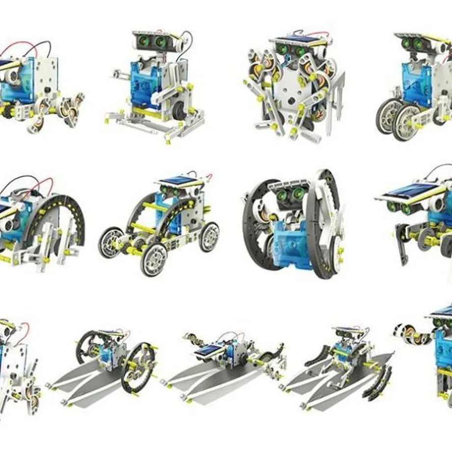 Sada robotů na solární energii - 13v1