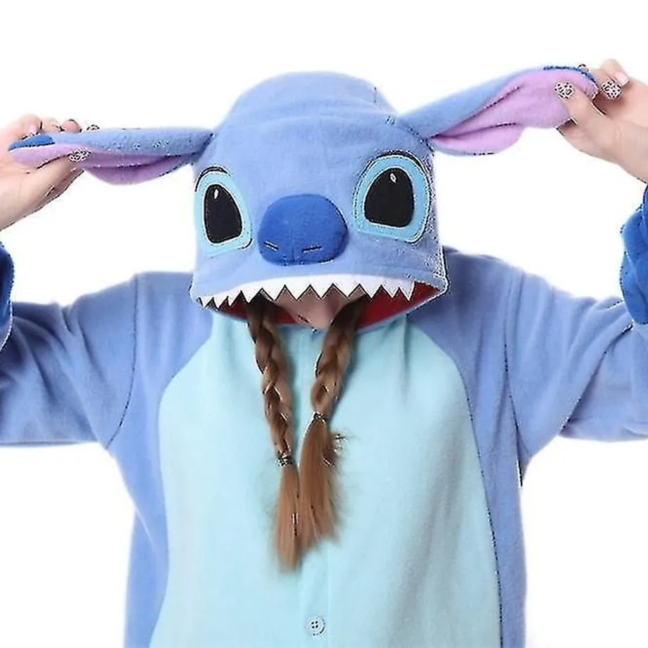 Overalové unisex pyžamo Anime Stitch