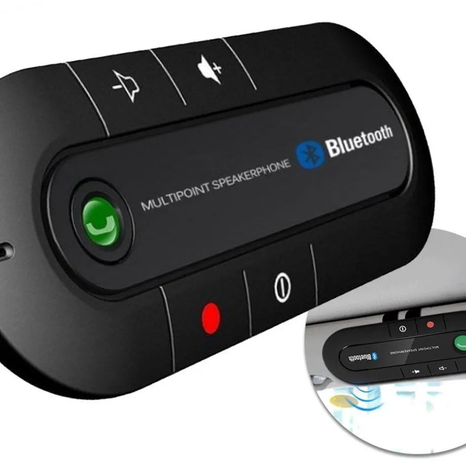 Bluetooth Handsfree na stínítko do auta