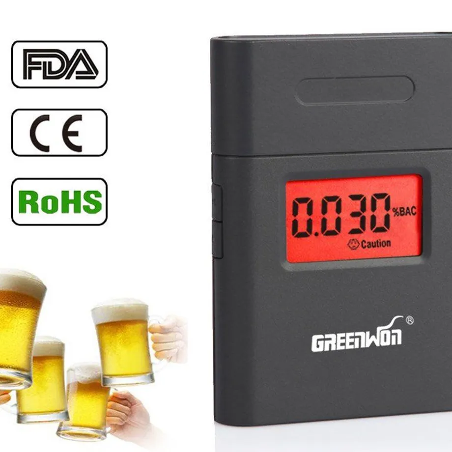 Alkohol tester AT838 s LCD displejem