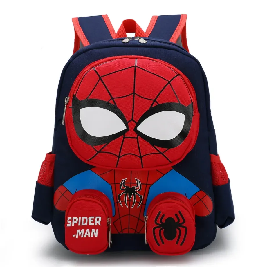 Dětský 3D batoh s motivem Hello Kitty nebo Spiderman