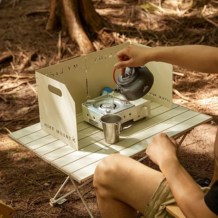 Skládací stůl z ultralehké hliníkové slitiny - Piknik, BBQ, kempování, cestování, rybaření, pláž