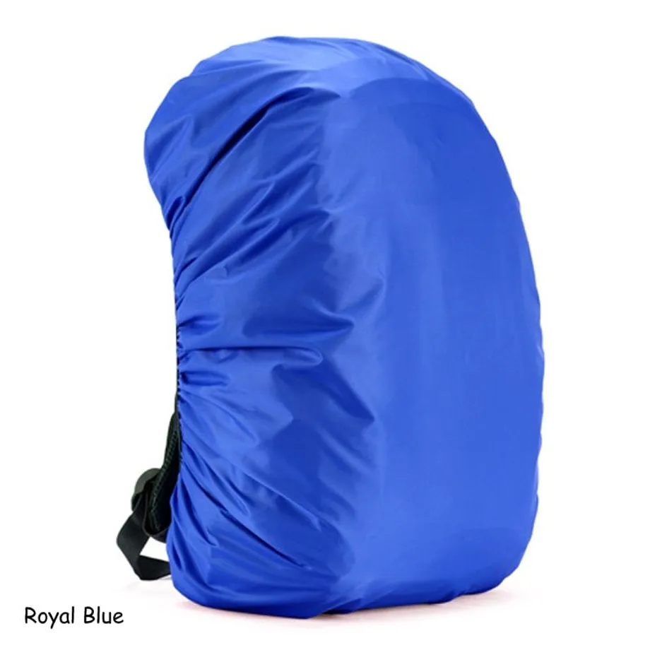 Praktický kryt batohu proti dešti royal-blue 45l