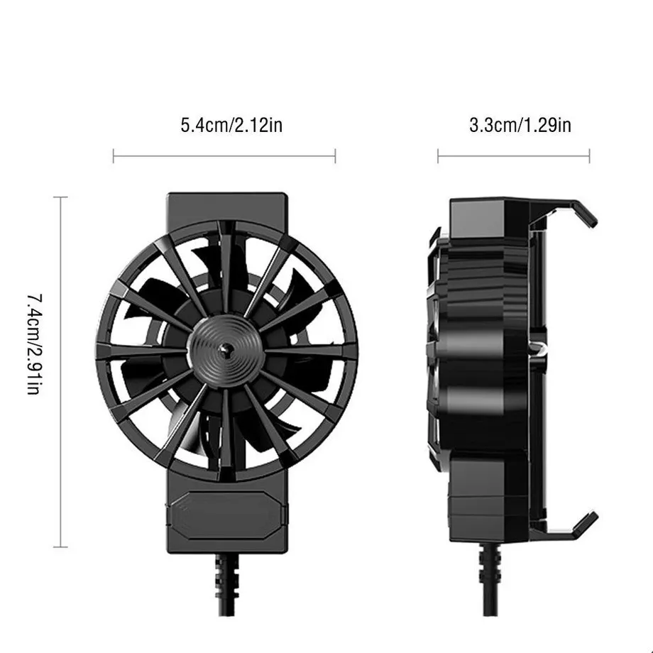 Univerzální mini chladič mobilního telefonu na USB