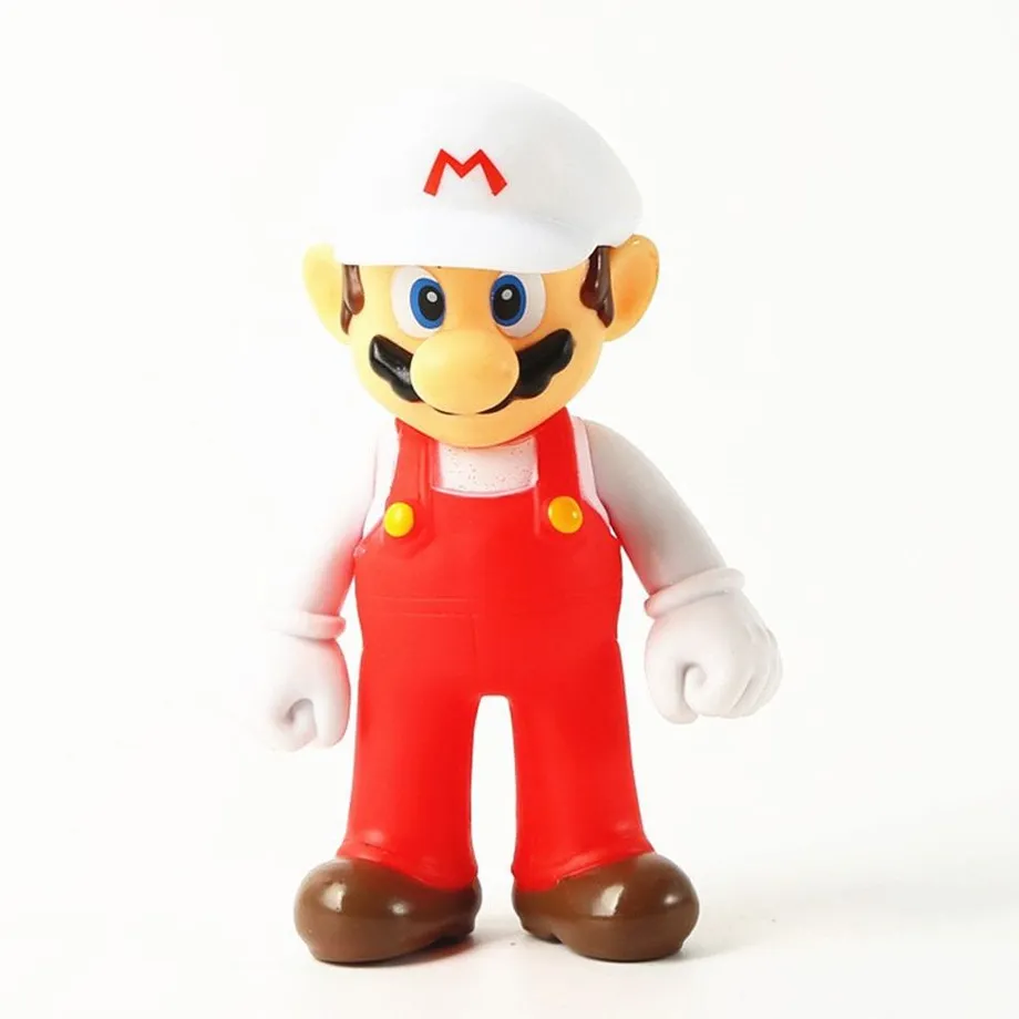 Dětská postavička s pohyblivými končetinami v provedení Super Mario