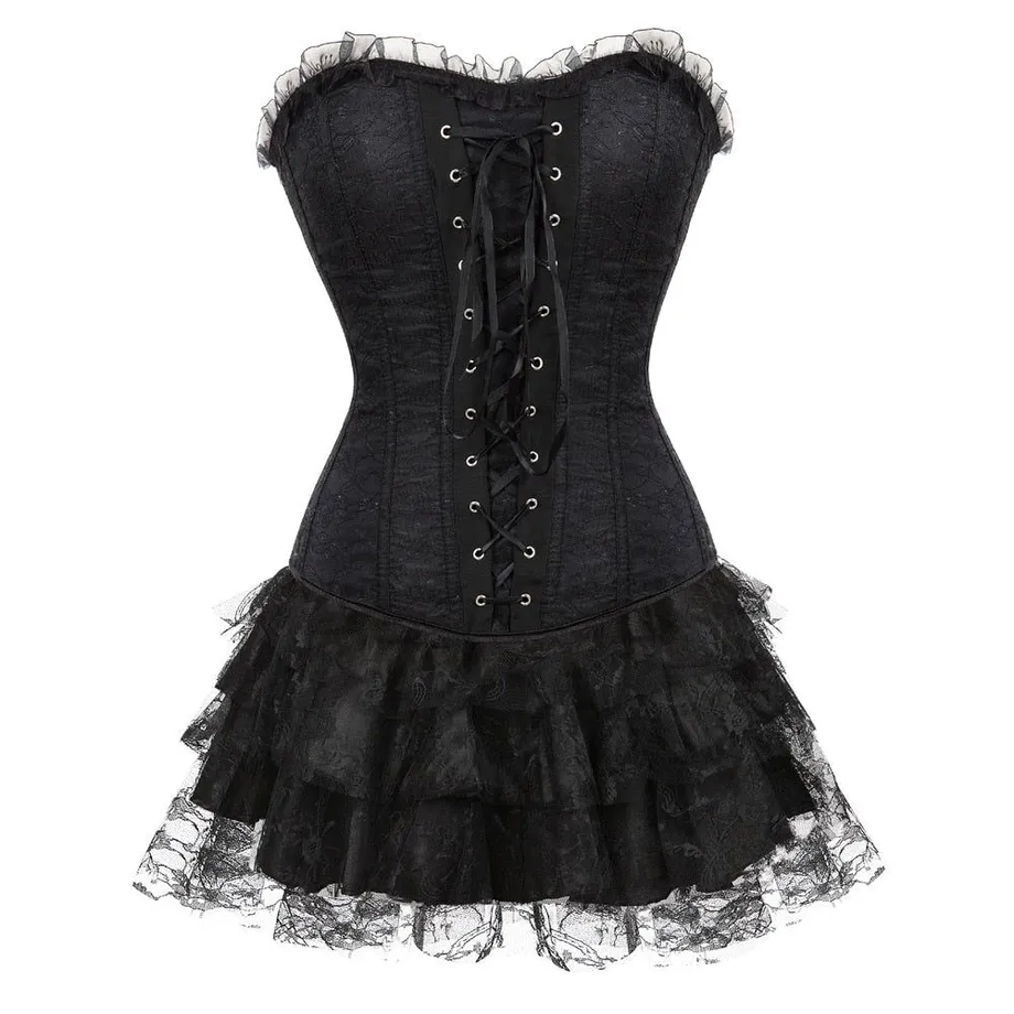 Krajkový korzet Overbust Corset