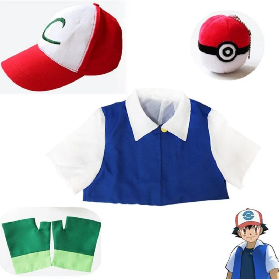 Dětský kostým Pokémon - Ash Ketchum - více variant