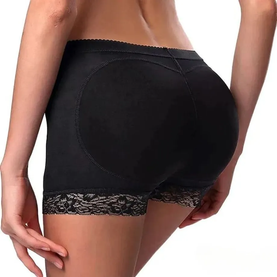 Dámské kyčelní polštářky Falešný zadek Butt Lifter Booties Enhancer Booty Buttocks Trimmer Waist Trainer Shapewear Body Tummy Shaper