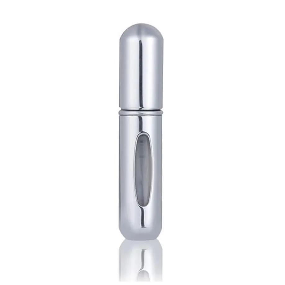 Mini lahvička na parfém 5 ml silver