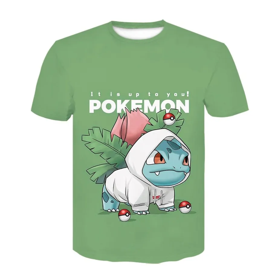 Stylové unisex tričko s 3D potiskem skvělých Pokemonů