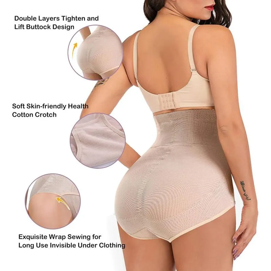 Dámské vysoké pasové tělo Shaper Slim spodní prádlo Tummy Corset Shapewear