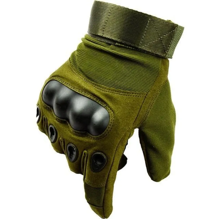 Pánské vojenské rukavice Army Green XL