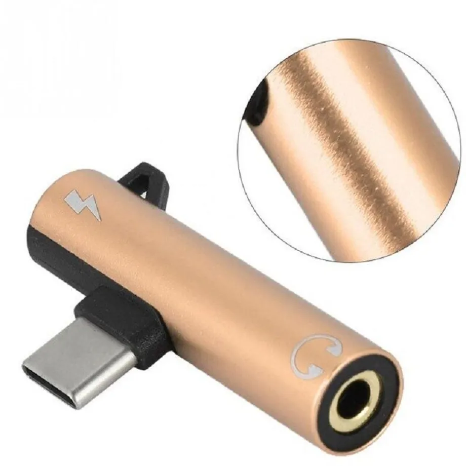 Adaptér USB-C na 3,5mm jack / USB-C K35