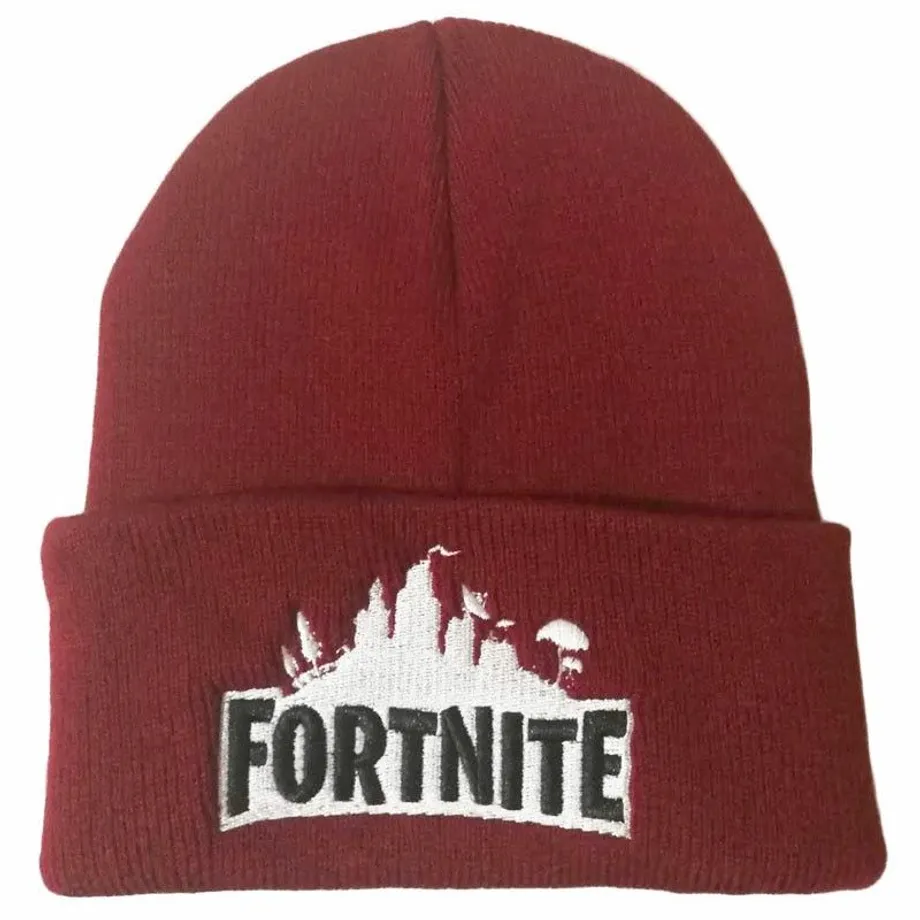 Dvouvrstvá vlněná čepice Fortnite