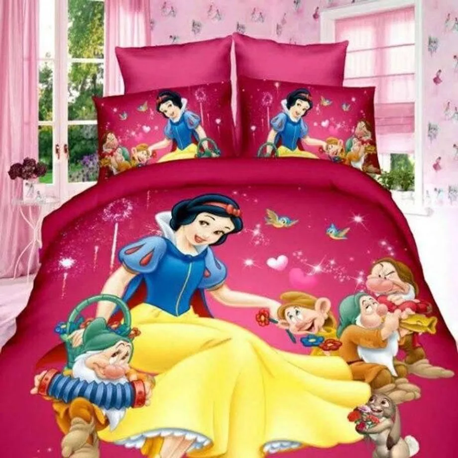 Ložní prádlo Disney snow-white-4 1-pillowcase-48x74cm