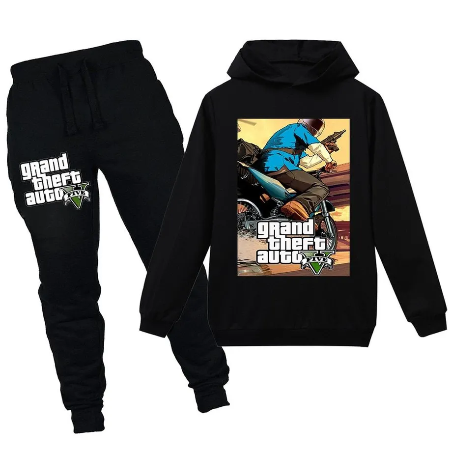 Dětská tepláková souprava s potiskem hry GTA V