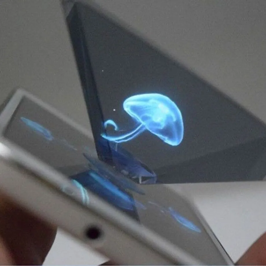 Hologram 3D projektor na telefon