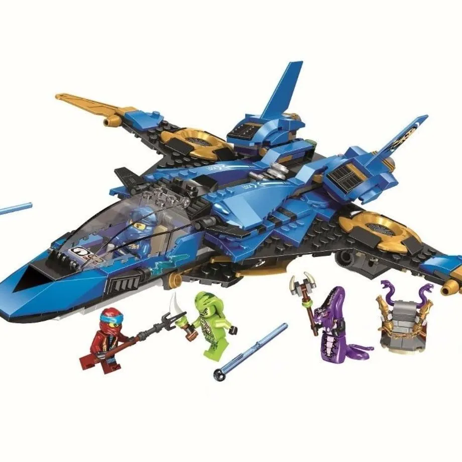 Stavební kostky Jay's Thunder Jet Ninjago