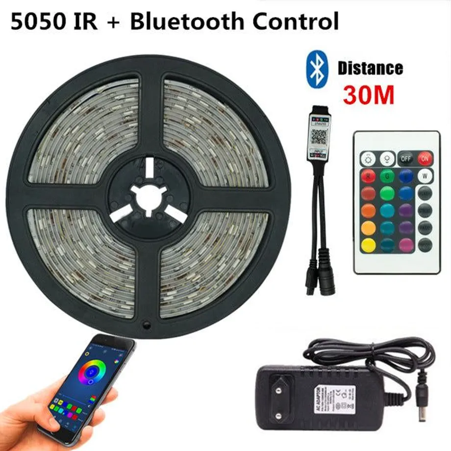 USB LED páskové světlo Bluetooth