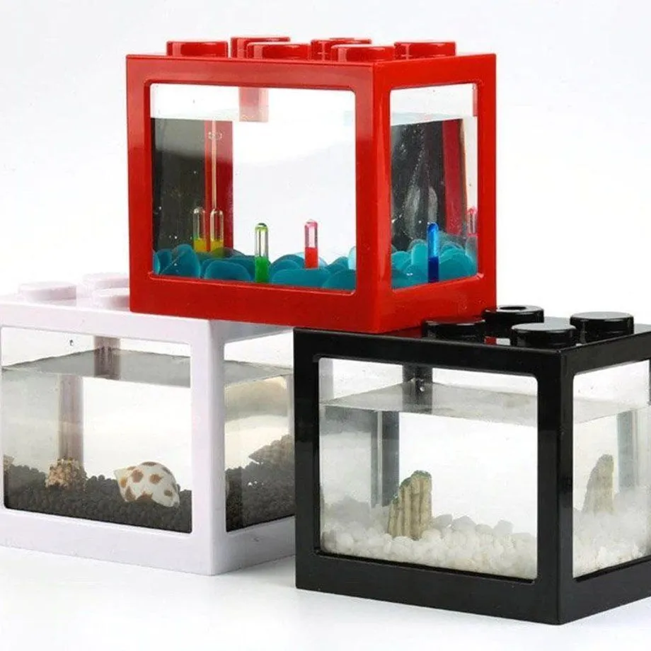 Mini aquarium Kostka