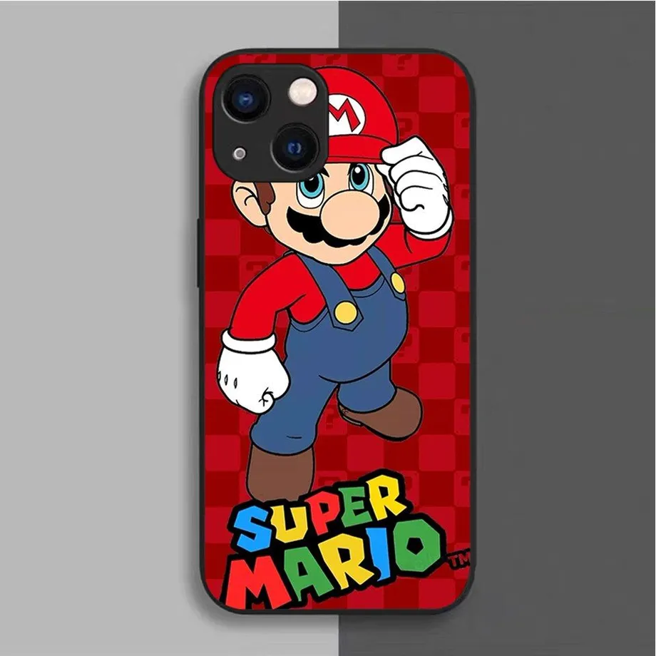 Stylový kryt na telefony Samsung s motivy animovaného Super Mario a jeho kamarádů