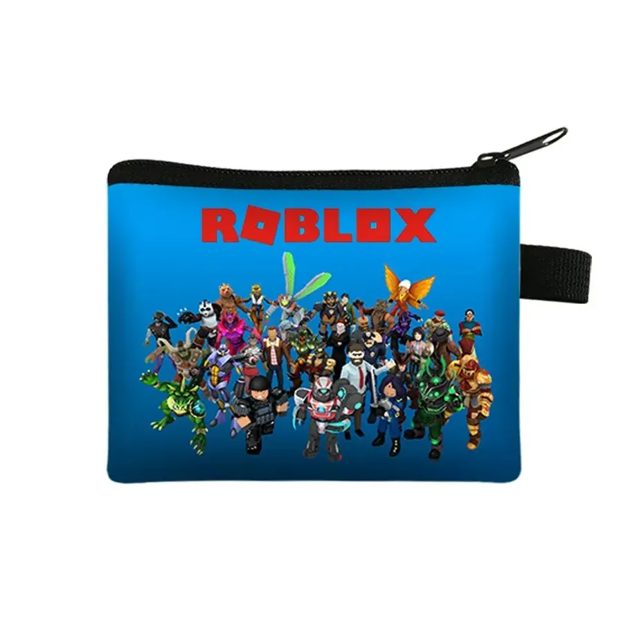 Unisex dětská peněženka na zip a s motivy oblíbených postav ze hry Roblox