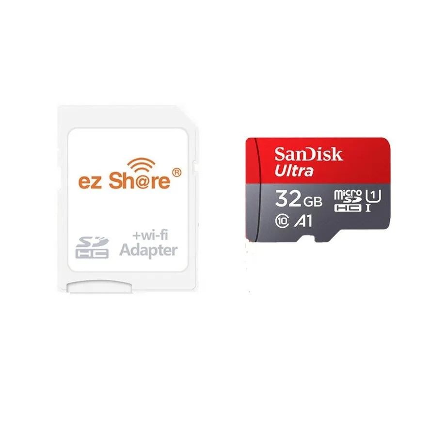 Micro SDHC karta s WIFI adaptérem