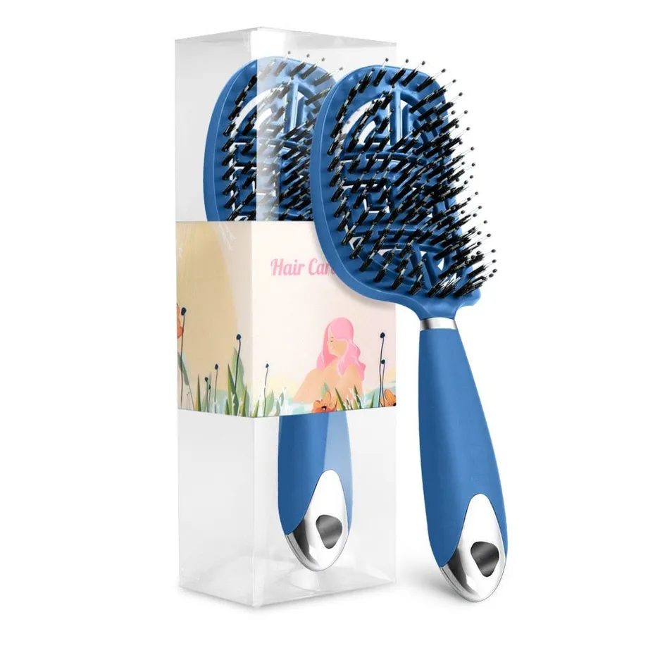 Profesionální kartáč na vlasy Pop Brush Brosse Detangling Hair Brush