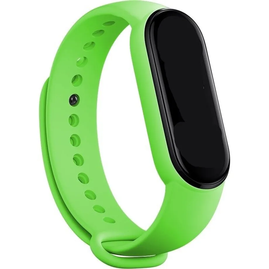 Silikonový řemínek pro Xiaomi Mi Band 5 / 6 Anthony silikonovy-reminek-pro-xiaomi-mi-band-5-6-t863-zelena